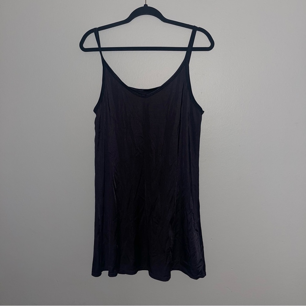 Women's Black Slip Dress
